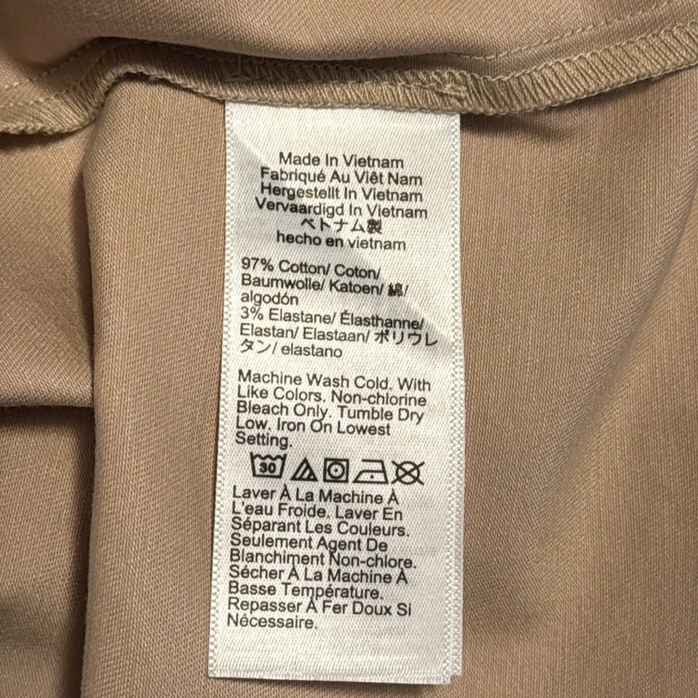 J.Crew Gamine shirtdress in stretch twill BY836